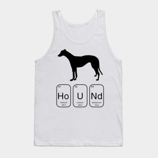 Greyhound Periodic Table Elements for Hound Tank Top